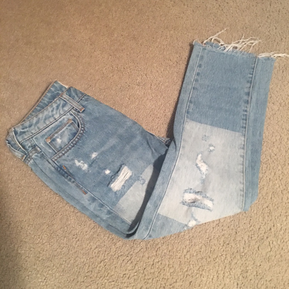 Gilded Intent distressed denim jeans Sz 25